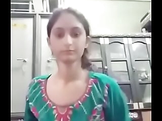 Indian cute girls self video